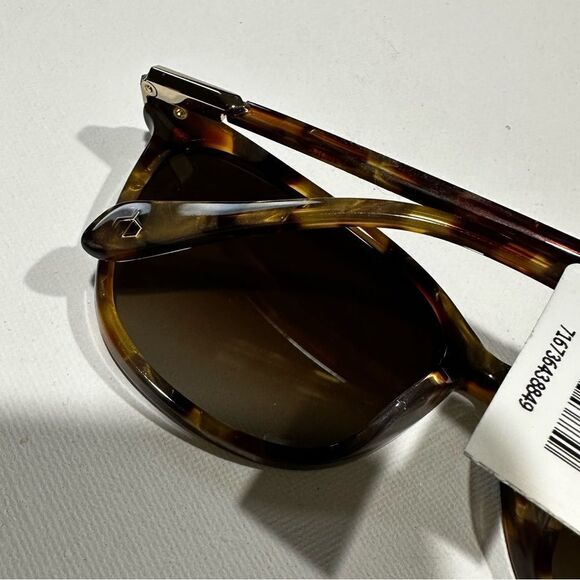 RAG & Bone Polarized Sunglasses RNB1035/ Semi Cat Eye Mocha size 55-17 md-lg NWT - Picture 5 of 12